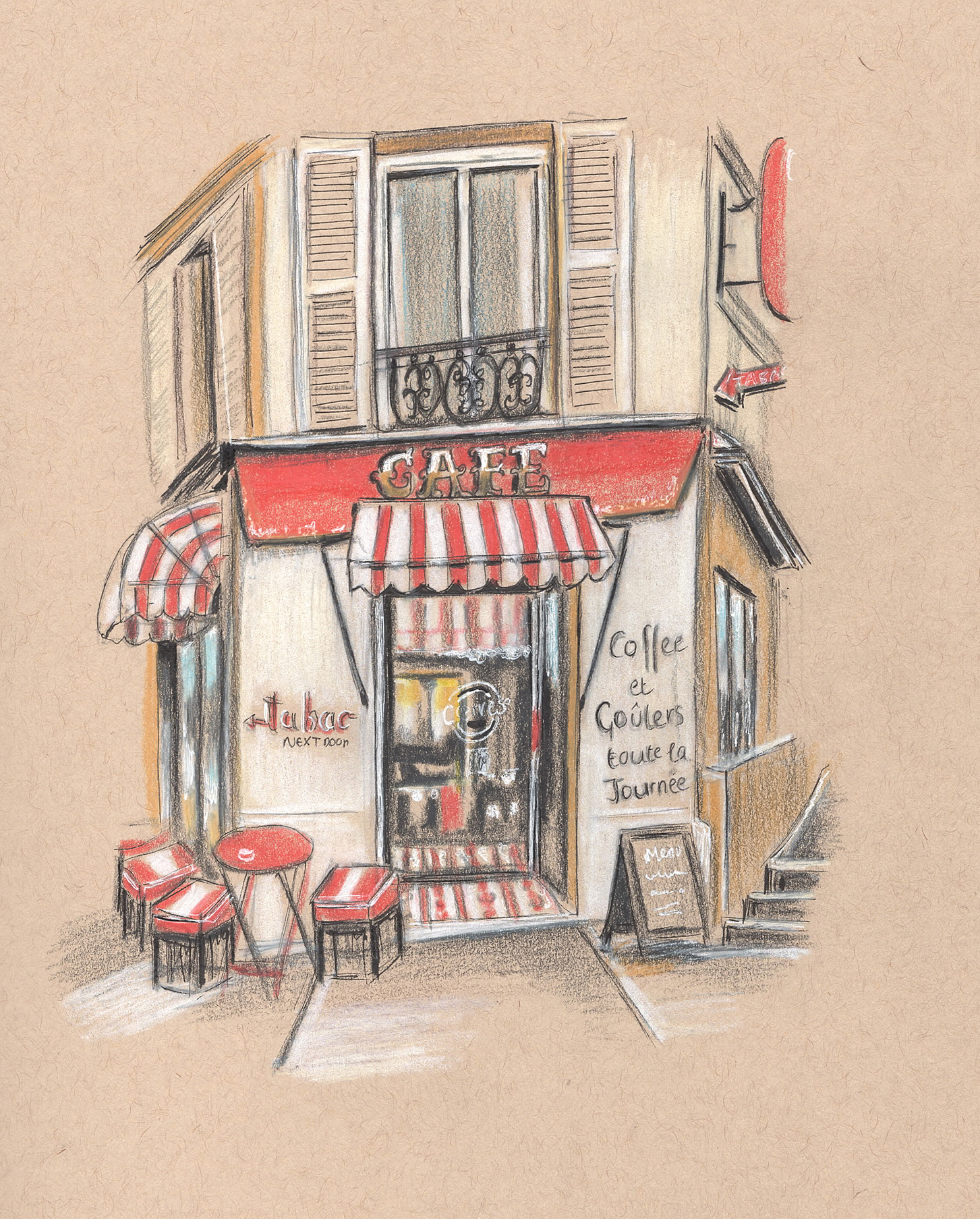 Parisian Cafe