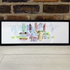 NY - 600 x 200mm
