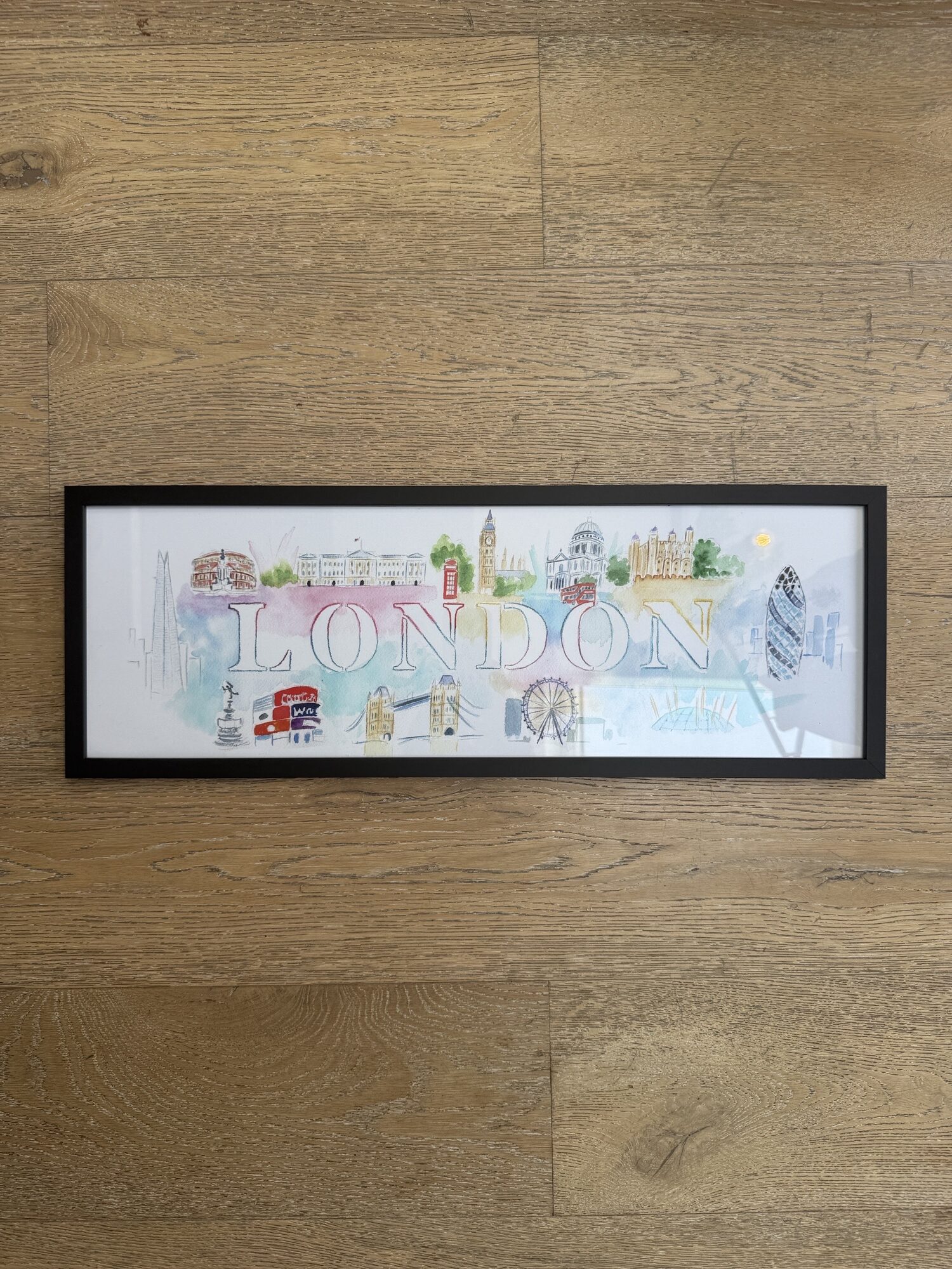 LONDON - 600 x 200mm